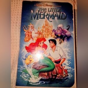 The Little Mermaid Banned First Edition VHS Black Diamond Vintage